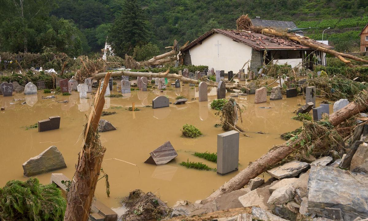 Unwetter in Rheinland-Pfalz