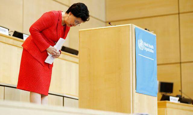 Margaret Chan übergibt in der WHO in Kürze das Ruder.