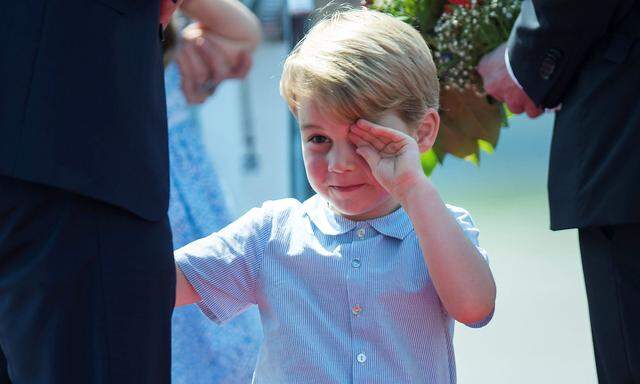 Prinz George wurde unabsichtlich zum Markenbotschafter für die traditionellen Linsen aus Puy-en-Velay in Frankreich. Sie stehen auf dem Speiseplan der Schulkantine von Thomas's, seiner neuen Schule. 