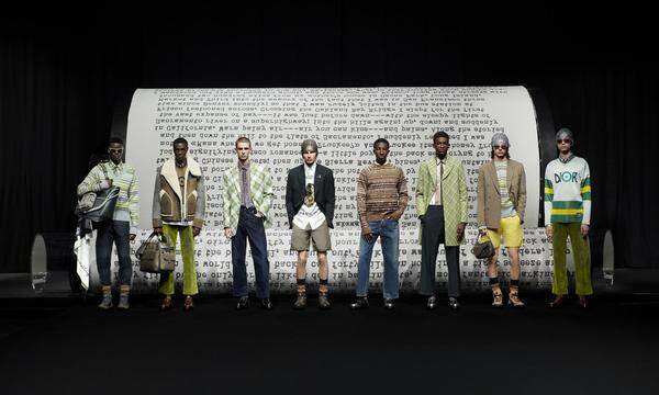Dior Menswear-Show Herbst 2022 in London.
