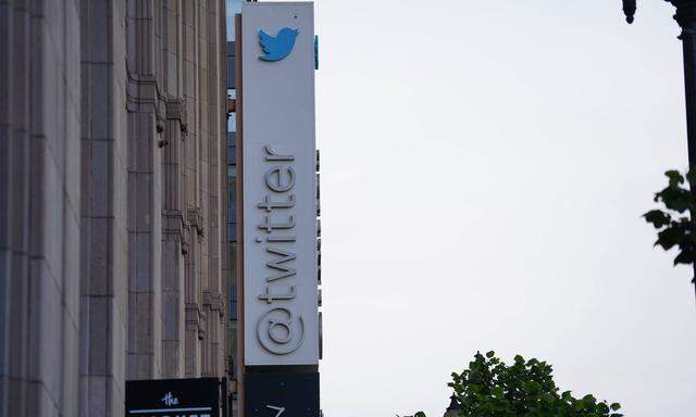 November 4, 2022, San Francisco, California, United States: The headquarters of Twitter seen in San Francisco. Twitter i