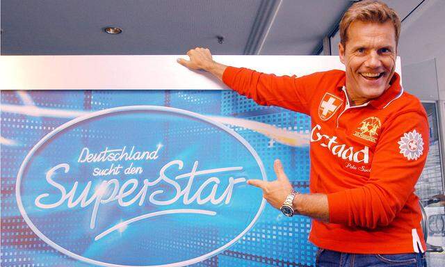 Musikproduzent Dieter Bohlen (GER) anl�sslich seiner Show - Deutschland sucht der Superstar - in M�nchen