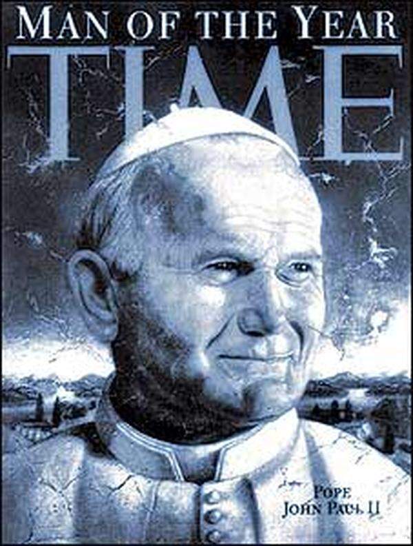 Das US-Nachrichtenmagazin "Time" kürt Johannes Paul II. zum "Mann des Jahres". Gleichzeitig tauchen erste Gerüchte über eine Parkinson-Erkrankung auf.
