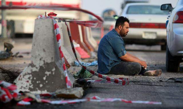 Ein Augenzeuge eines der Anschläge in der Stadt Basra.