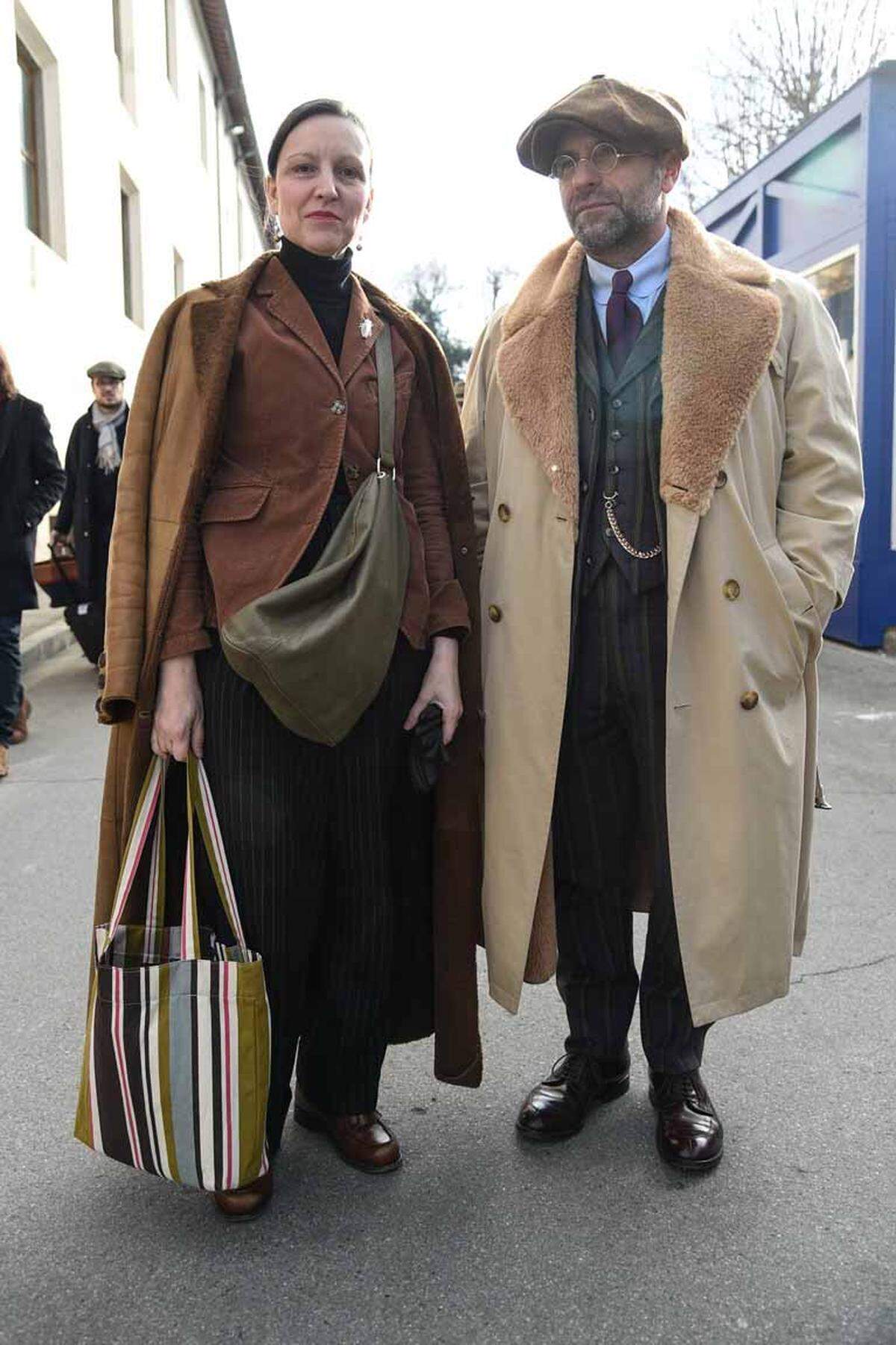 In Florenz begegnet man gerade einem Übermaß an gut gekleideten Herren. Das kommt nicht von ungefähr: Die Pitti Immagine Uomo findet gerade statt und zeigt nach London die neuesten Herrentrends aus Italien.    
