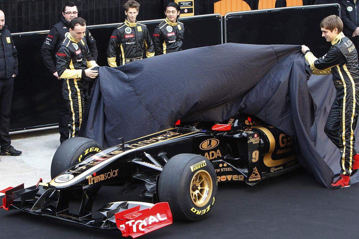 Im klassischen Lotus-Look mit Schwarz und Gold soll der nächste Schritt zu alter Stärke gelingen. Mit dem neuen R31 erhofft sich das Team Lotus Renault den Angriff auf die Top-Teams der Formel 1 in der kommenden Weltmeisterschaft.