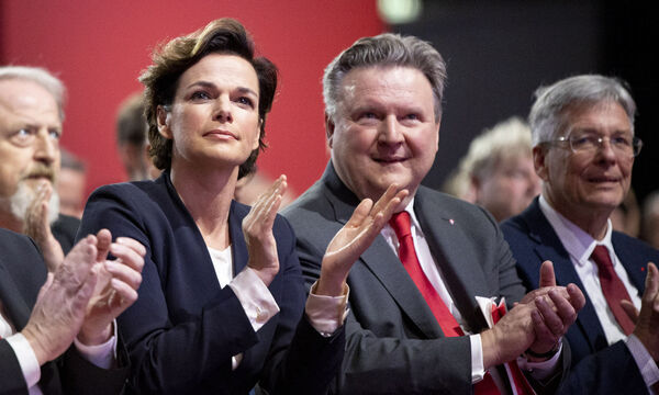 Archivbild von Pamela Rendi-Wagner, Peter Kaiser und Michael Ludwig