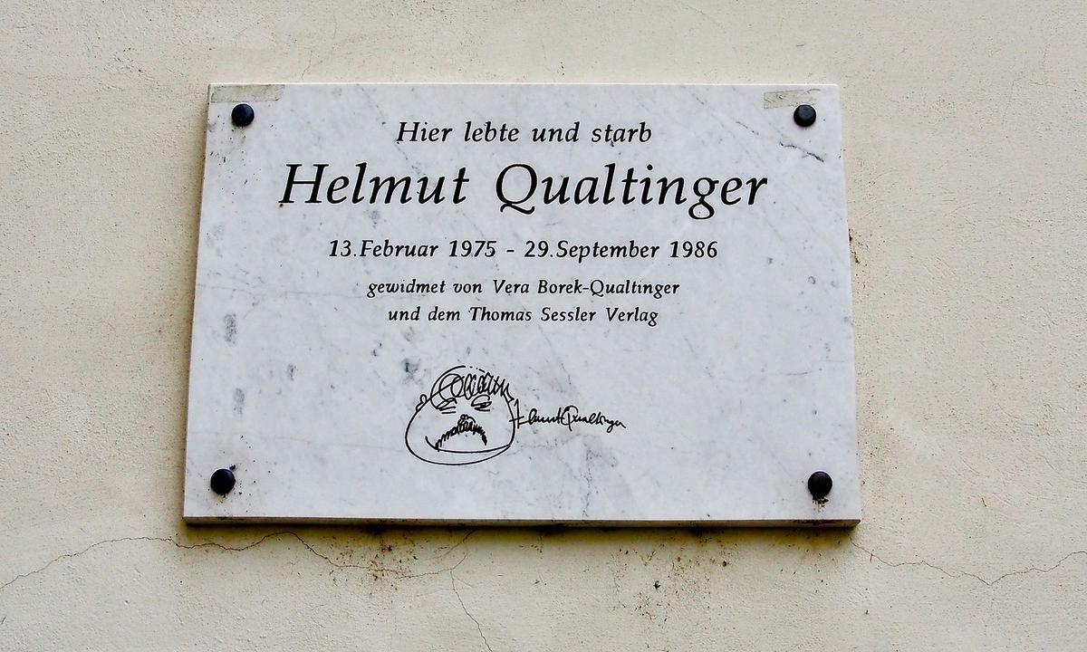 Erinnerung an Qualtinger im Heiligenkreuzer Hof 5. Kreisler und Qualtinger waren kurze Zeit Kabarett-Kollegen.