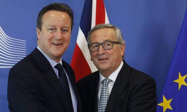 Archivbild: Cameron und Juncker