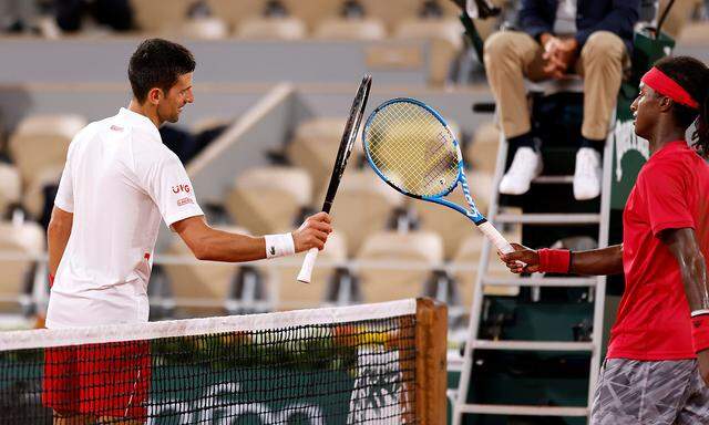 Novak Djokovic ließ Mikael Ymer in der ersten French Open-Runde keine Chance.