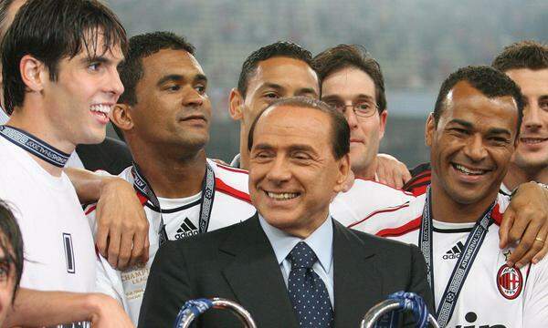 Unter Silvio Berlusconi war AC Milan am erfolgreichsten.