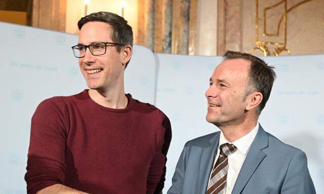Kay-Michael Dankl (KPÖ Plus) und Vizebürgermeister Bernhard Auinger (SPÖ) stehen sich in der Stichwahl am 24. März gegenüber.