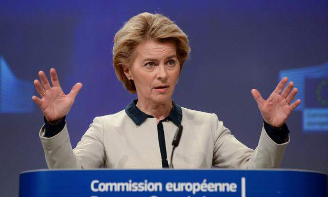 EU-Kommissionschefin Ursula von der Leyen 