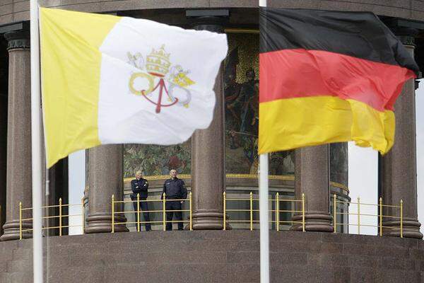 In der deutschen Hauptstadt galten während des Besuchs höchste Sicherheitsvorschriften.