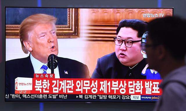 Kim Jong-un droht, den Gipfel mit den USA abzusagen.