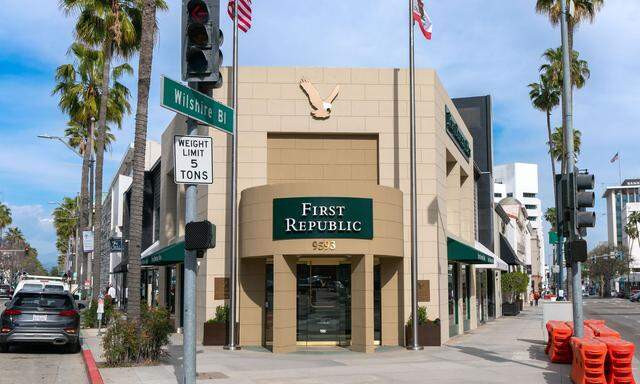 Die Aktie der First Republic Bank verlor in diesem Jahr 97 Prozent ihres Werts.