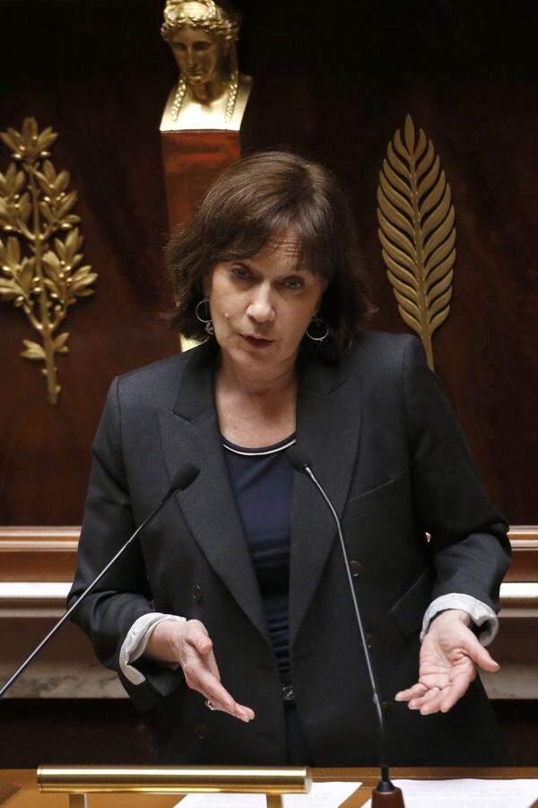 Am Anfang der Debatte steht die Sozialistin Laurence Rossignol (hier im Bild), französische Ministerin für Familie, Kinder und Frauenrechte.