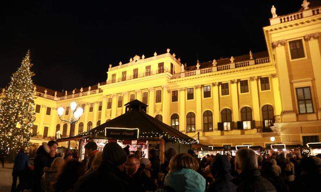 Stadt Wien Weihnachtsmarkt Wien Sch�nbrunn 28 11 2015 Weihnachtsmarkt Schloss Sch�nbrunn