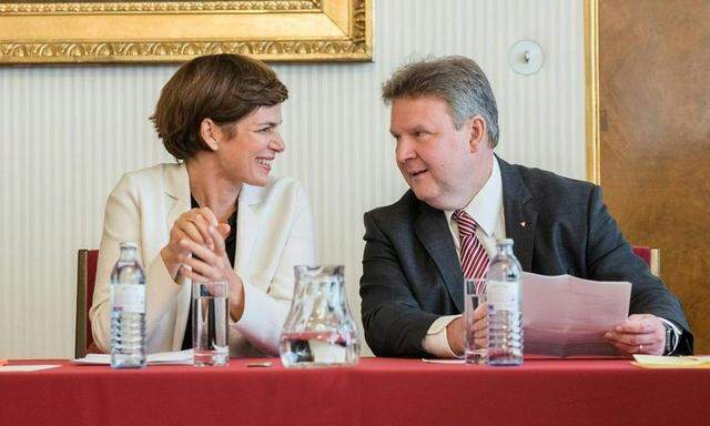 Pamela Rendi-Wagner und  Michael Ludwig (SPÖ) 