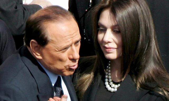 Silvio Berlusconi und Ex-Frau Veronica Lario