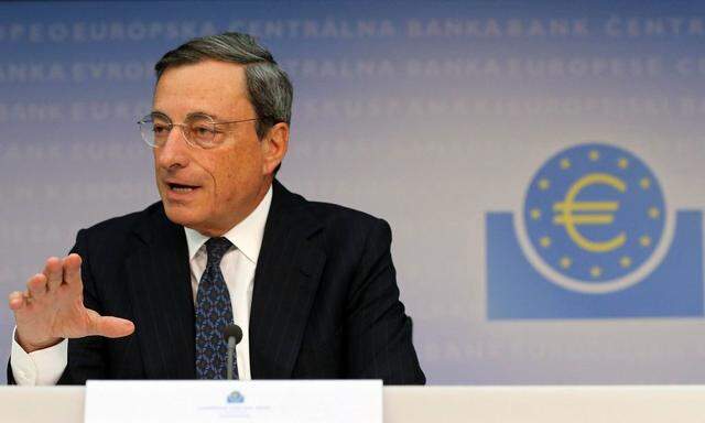  EZB-Chef Mario Draghi