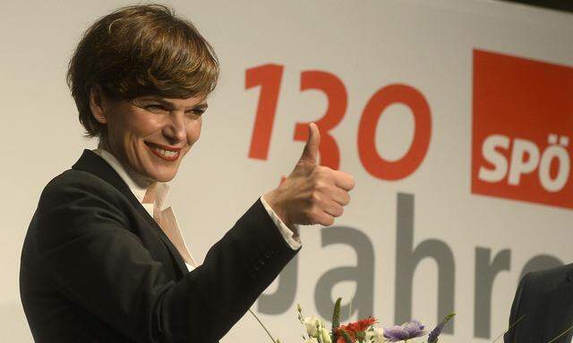 SPÖ-Chefin Pamela Rendi-Wagner 