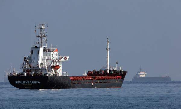 Das Frachtschiff „Resilient Africa“ durchbrach die Blockade im Schwarzen Meer. 