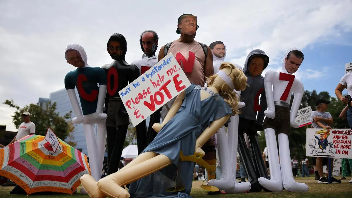 US Midterms: Nationwide "No Kings" Protests Target Trump Policies