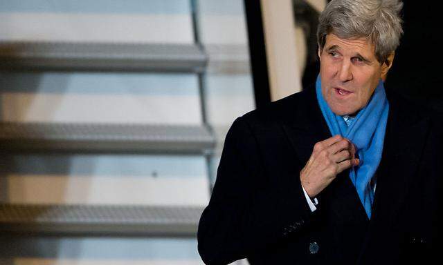 Bereits in München: US-Außenminister John Kerrynferenz