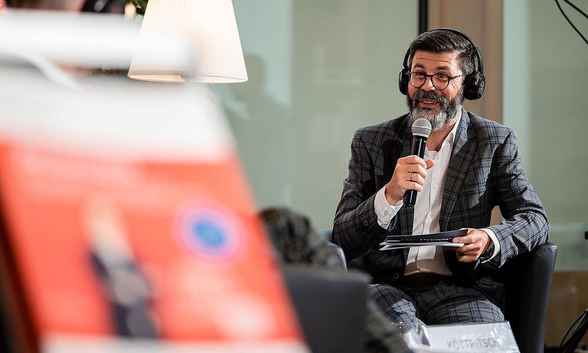 Moderator Michael Köttritsch ("Die Presse")