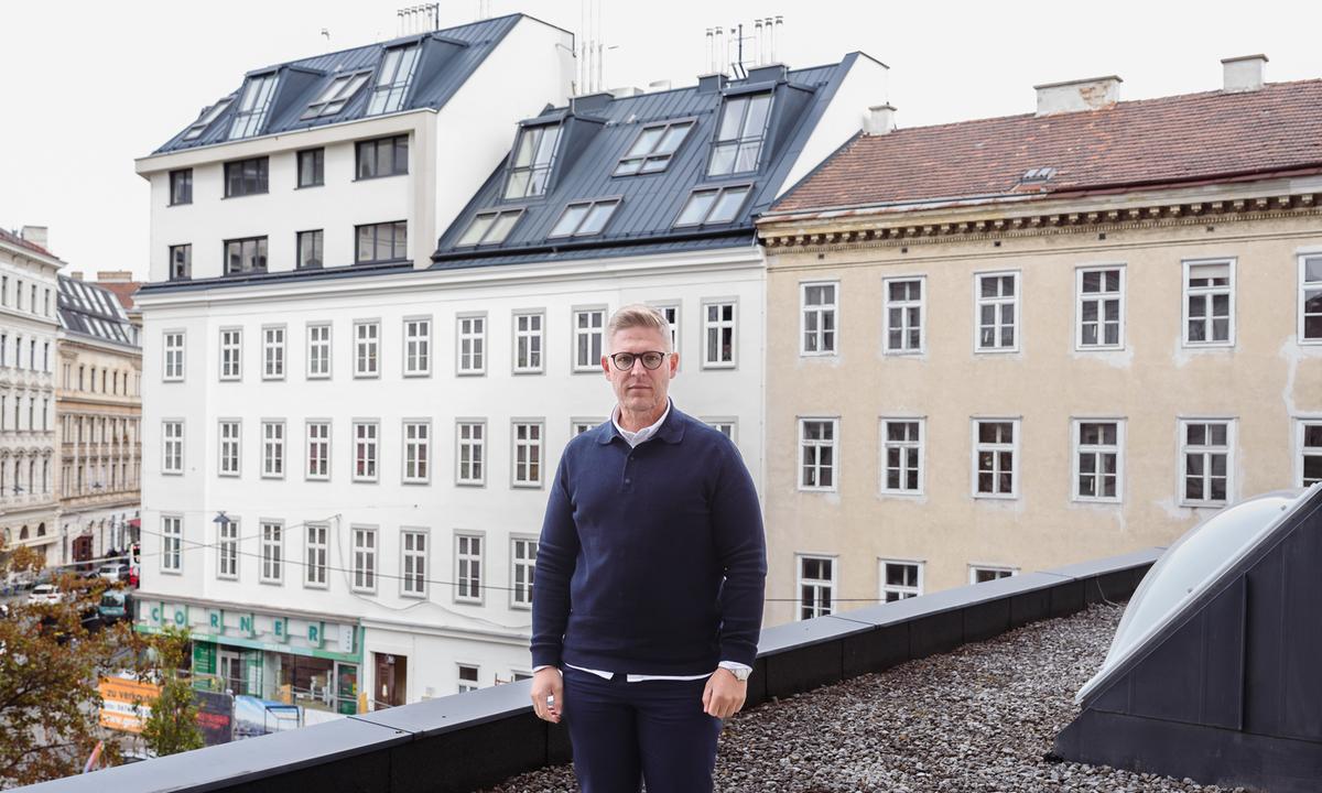 Johannes Braith, Chef der Logistikfirma Storebox, will leerstehende Geschäfte für seine Logistiklager benutzen. [ Caio Kauffmann ] 