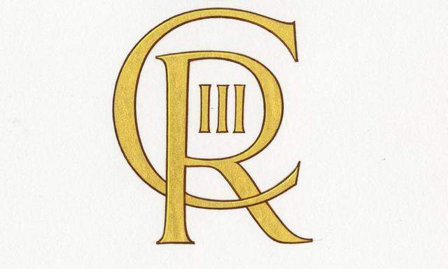 CIIIR - C steht für Charles, III für die römische Zahl drei und R für Rex, das lateinische Wort für König.