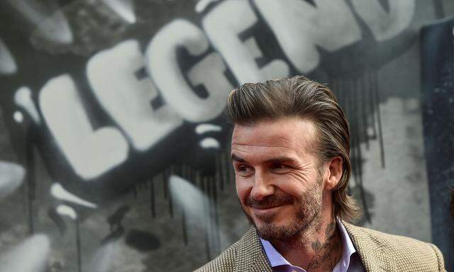 David Beckham hat eine Hürde genommen.