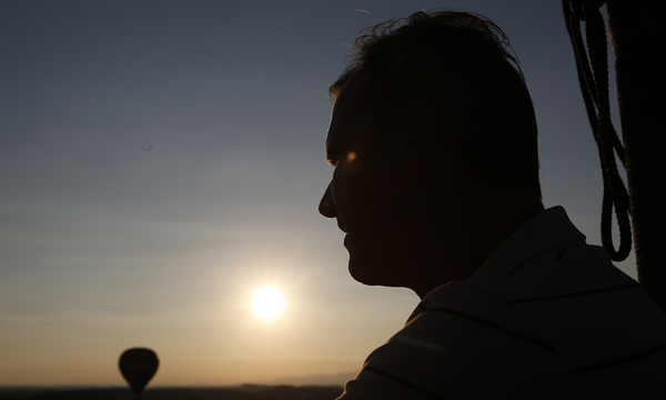 BP-WAHL: PRESSE-BALLONFAHRT MIT FP�-PR�SIDENTSCHAFTSKANDIDAT NORBERT HOFER