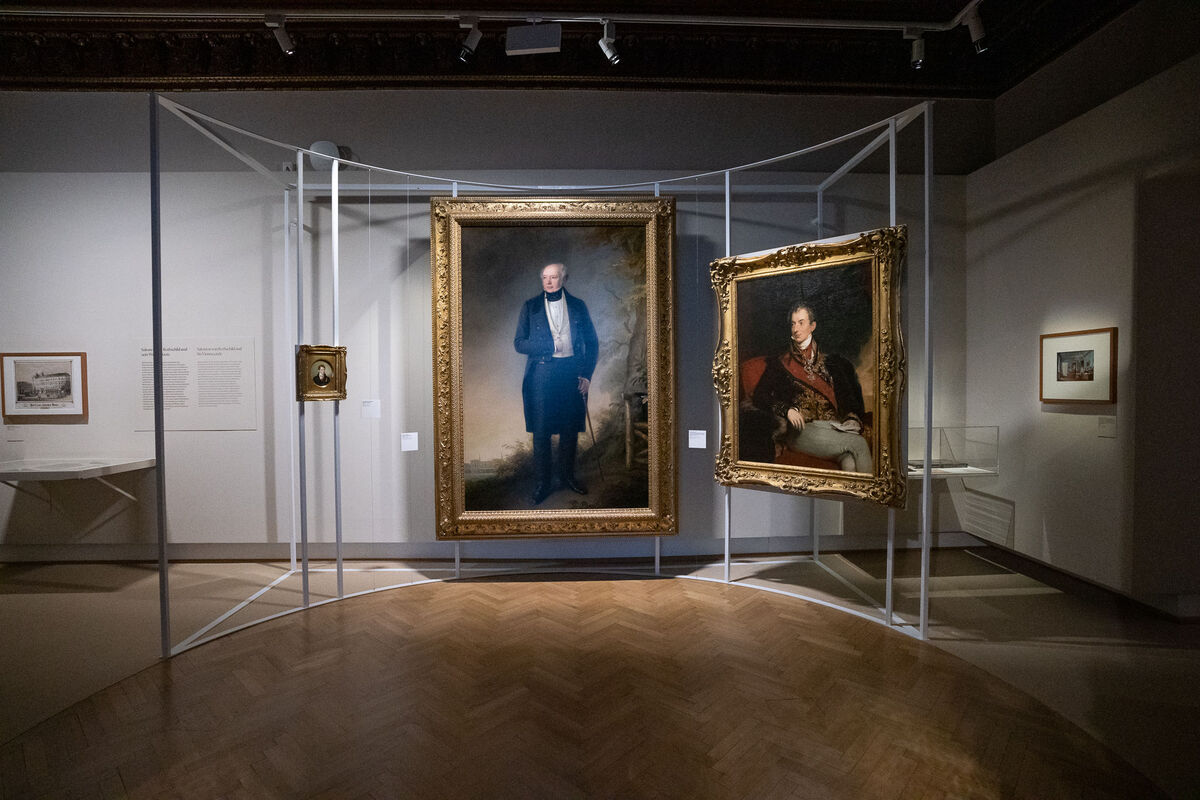 Porträts sind ebenfalls in der Ausstellung zu sehen.