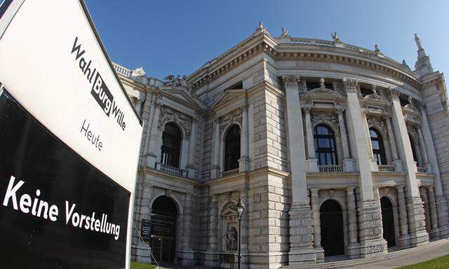 Austria´s historic Burgtheater theatre is pictured in Vienna