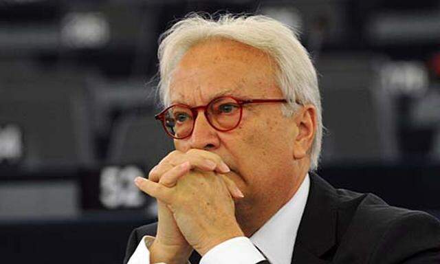 Der Fraktionschef der Sozialdemokraten im EU-Parlament, Hannes Swoboda