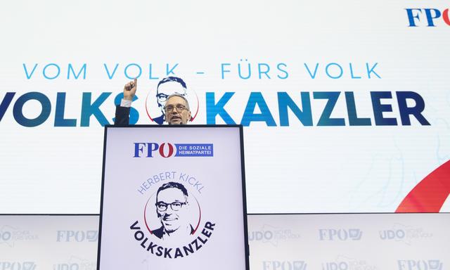 FPÖ-Bundesparteichef Herbert Kickl im Rahmen des Landesparteitages der FPÖ Niederösterreich, am Samstag, 15. Juni 2024 in Tulln.