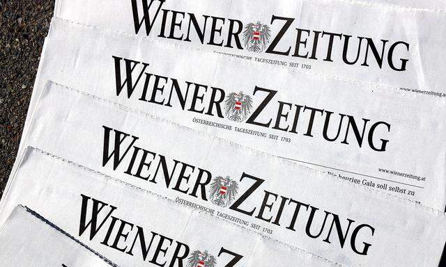 Wiener Zeitung Wien, 24. 04. 2021 Wiener Zeitung - die �lteste Zeitung der Welt *** Wiener Zeitung Vienna, 24 04 2021 Wi
