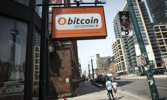 Der Bitcoin-Inkubator Decentral in Toronto. Auf der ganzen Welt sind im Zuge des Kryptobooms der vergangenen Jahre neue Bitcoin-Firmen entstanden. 