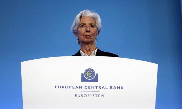 ECB President Christine Lagarde holds news conference following Governing Council's monetary meeting, in Frankfurt