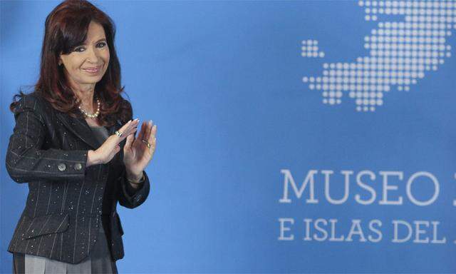Die argentinische Präsidentin Cristina Fernandez de Kirchner.
