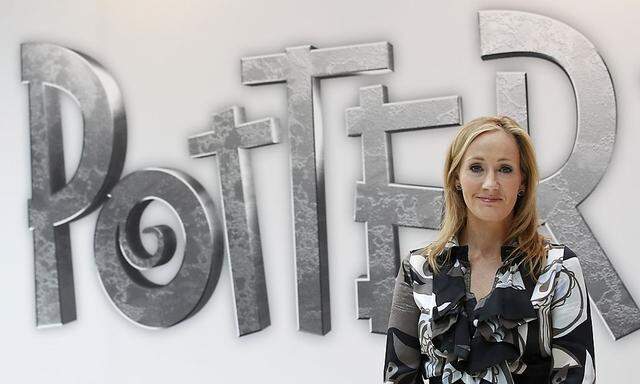 File photograph of British author JK Rowling