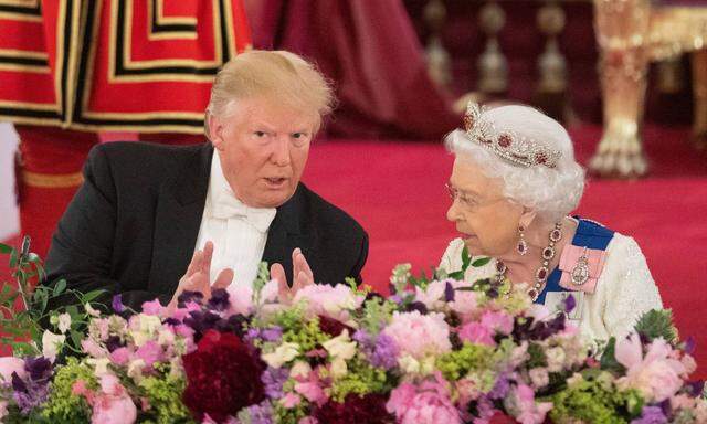 Trump und die Queen