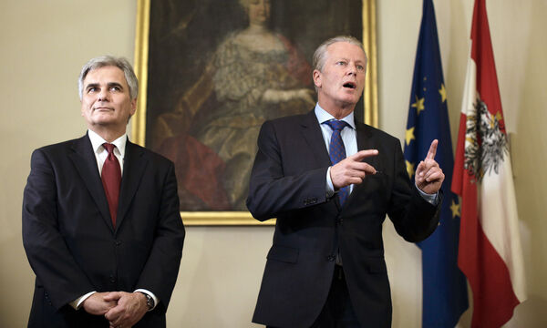 Bundeskanzler Werner Faymann und Vizekanzler Reinhold Mitterlehner