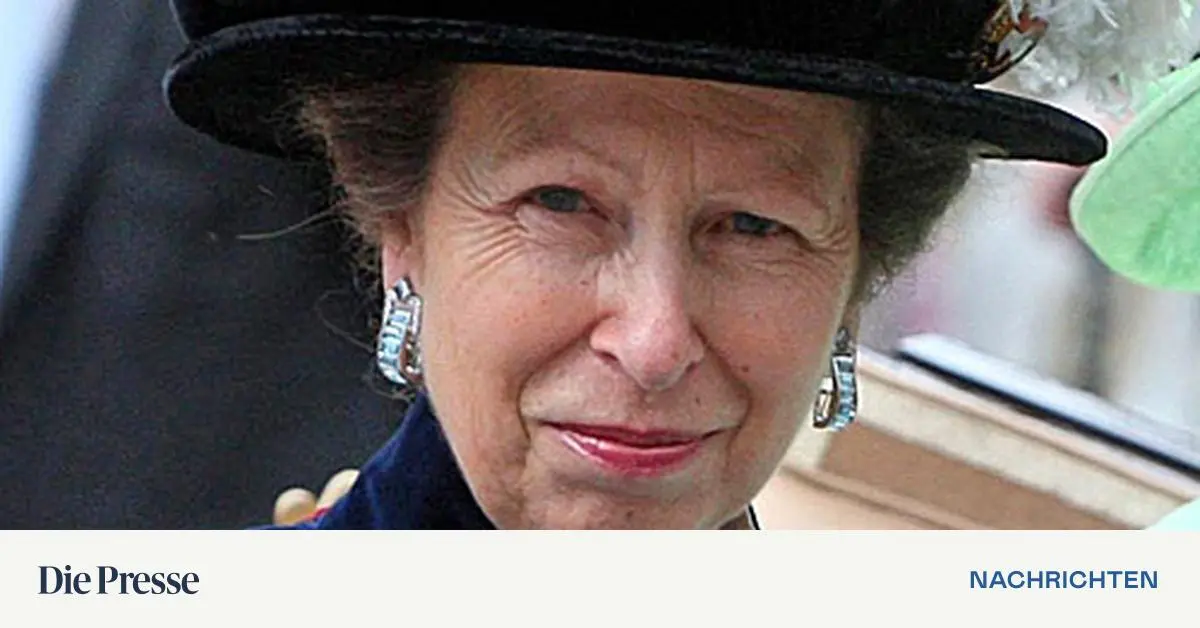 Englands Anne wird 60