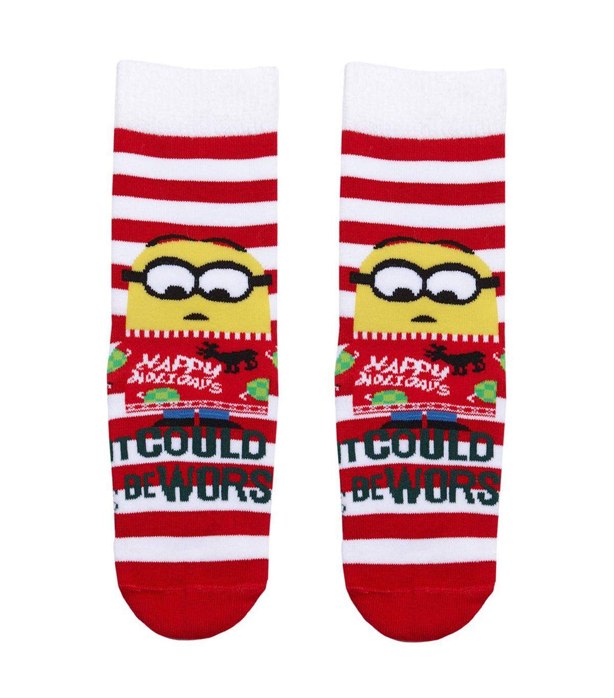 Socken mit Minion-Motiv von Calzedonia, 4,50 Euro.