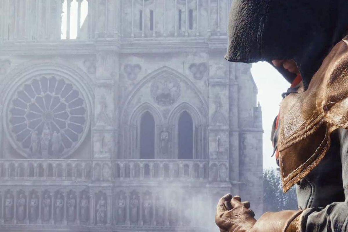 Neues Material gab es auch zum nächsten Abenteuer des Ubisoft-Assassinen, das in der Französischen Revolution angesiedelt ist.