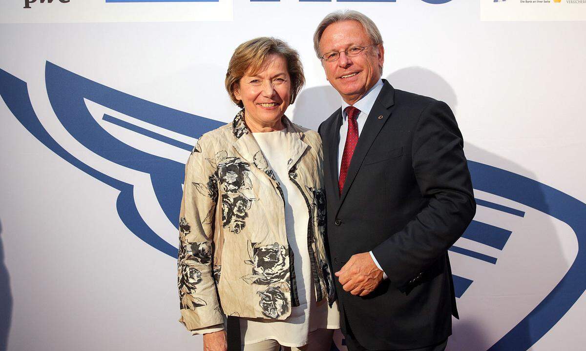 WKNÖ-Präsidentin Sonja Zwazl und Casino Baden-Direktor Edmund Gollubits.