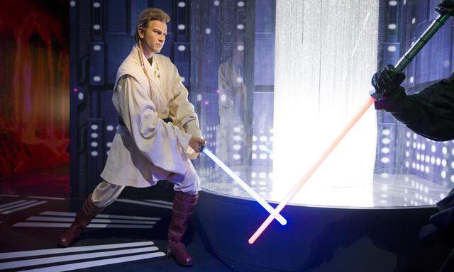 Wer haucht ihm Leben ein? Obi-Wan bei Madame Tussauds.